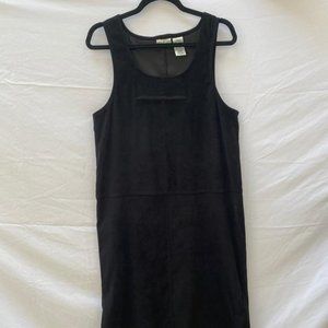 White Stag Suede Maxi Dress